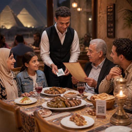 بدائل محترمة لقوائم QR في المطاعم المصرية: كيف يحافظ فريق الخدمة على راحة الضيف وسرعة التشغيل