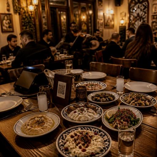 Meyhanelerde QR Menü ile Meze Vitrini, Fasıl Akışı ve Hesap Bölme Yönetimi