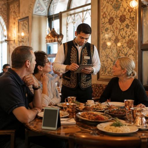 Turistik Restoranlarda Misafir Diline Göre Garson Notu ve Menü Açıklaması Rehberi