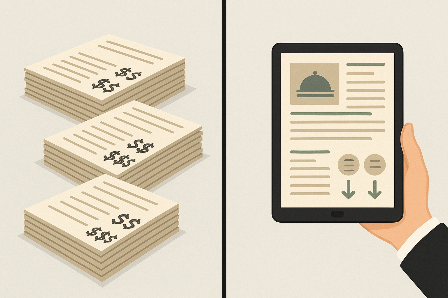 Digital Menu vs Paper Menu: A Cost Comparison
